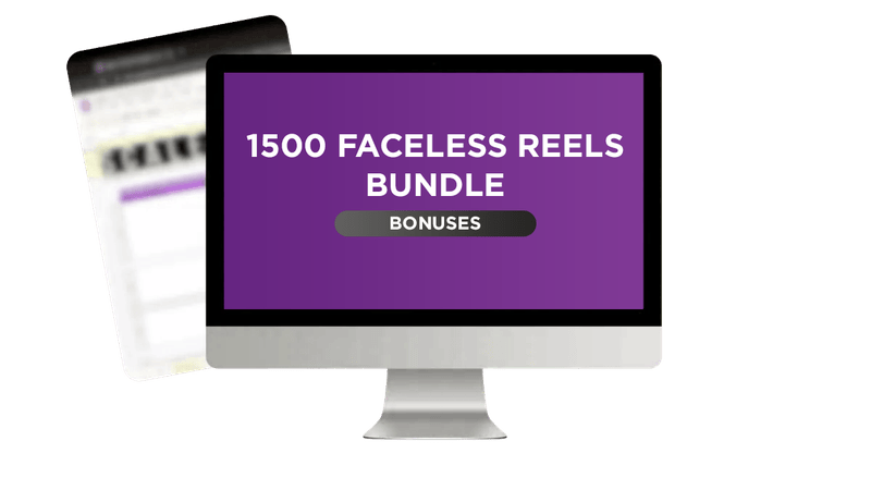 1,500 Faceless Reels Bundle