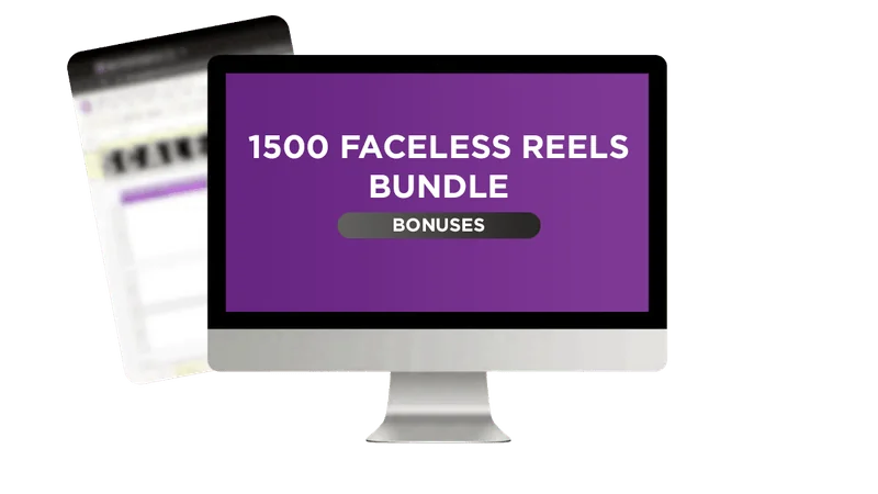 1,500 Faceless Reels Bundle