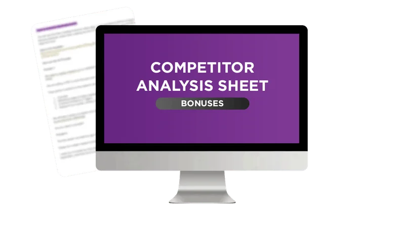 Competitor Spy Sheet