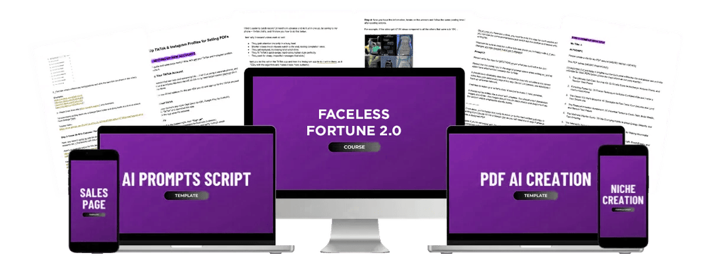 Faceless Fortune 2.0 bundle