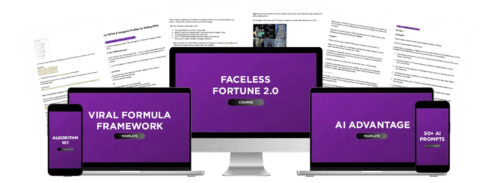 Faceless Fortune 2.0 bundle